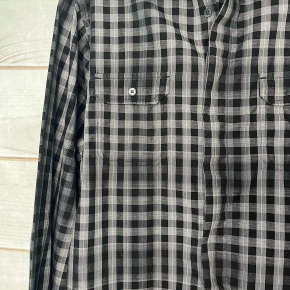 B9 Spring&Mercer Button down collared plaid Shirt XL - Picture 4 of 7